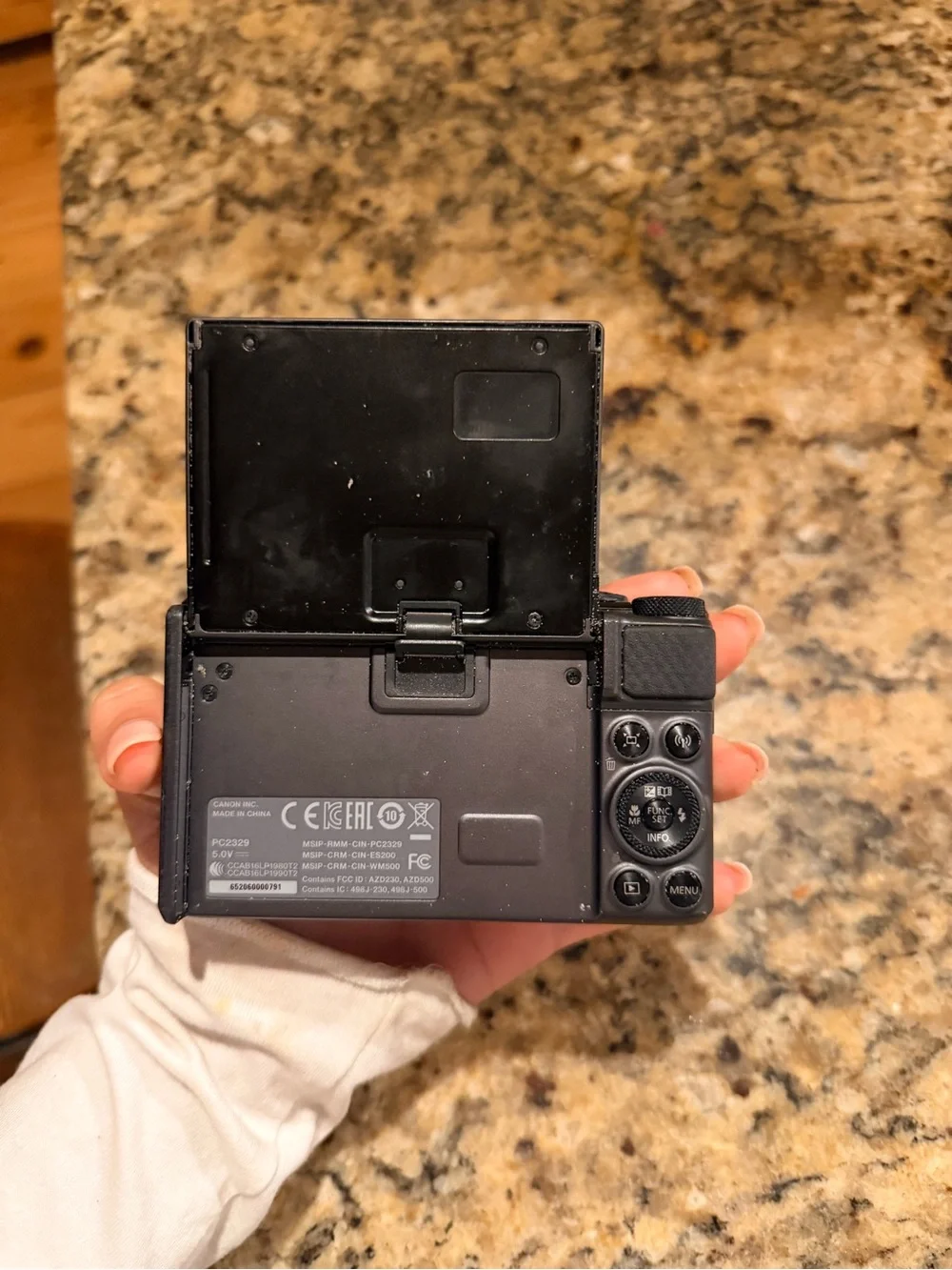 Canon SX730 HS Compact Digital Camera - Dark Gray